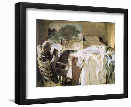 Artist in His Studio, 1903-John Singer Sargent-Framed Giclee Print