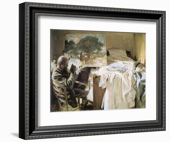 Artist in His Studio, 1903-John Singer Sargent-Framed Giclee Print