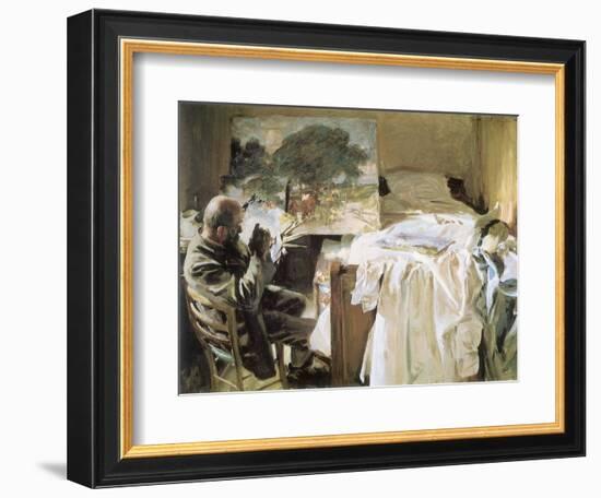 Artist in His Studio, 1903-John Singer Sargent-Framed Giclee Print