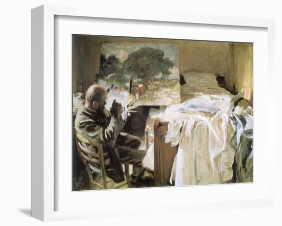 Artist in His Studio, 1903-John Singer Sargent-Framed Giclee Print