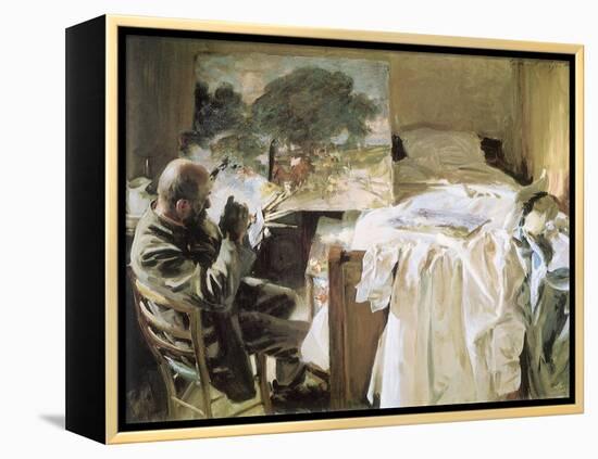 Artist in His Studio, 1903-John Singer Sargent-Framed Premier Image Canvas