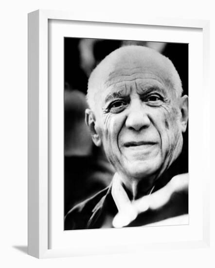 Artist Pablo Picasso. 1971-null-Framed Photo