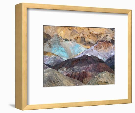 Artist Palette, Artist Drive, Death Valley National Park, California, USA-Michel Hersen-Framed Photographic Print