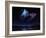 Artist's Concept of a Nebula over a Hypothetical Planet-Stocktrek Images-Framed Photographic Print