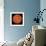 Artist's Concept of a Planet Passing in Front of a Sun-Like Star it Orbits-null-Framed Art Print displayed on a wall