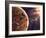 Artist's Concept of a Supernova About to Incinerate This Planetary System-Stocktrek Images-Framed Photographic Print