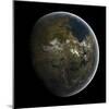 Artist's Concept of a Terraformed Mars-Stocktrek Images-Mounted Photographic Print