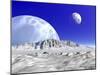 Artist's Concept of an Alien Planetary System-Stocktrek Images-Mounted Photographic Print