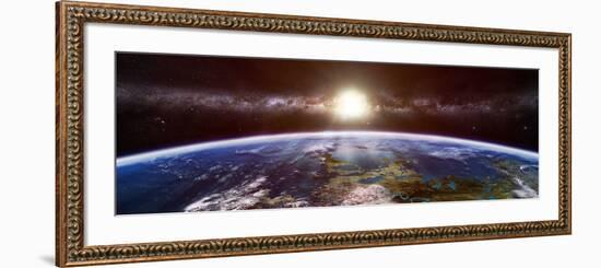 Artist's Concept of an Extraterrestrial Planet-Stocktrek Images-Framed Photographic Print