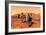 Artist's Concept of Astronauts Setting Up Weather Monitoring Equipment on Mars-null-Framed Premium Giclee Print