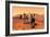 Artist's Concept of Astronauts Setting Up Weather Monitoring Equipment on Mars-null-Framed Premium Giclee Print