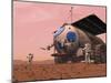Artist's Concept of How a Martian Motorhome Might Be Realized-Stocktrek Images-Mounted Photographic Print