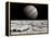 Artist's Concept of Jupiter as Seen across the Icy Surface of its Moon Europa-Stocktrek Images-Framed Premier Image Canvas