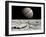 Artist's Concept of Jupiter as Seen across the Icy Surface of its Moon Europa-Stocktrek Images-Framed Photographic Print