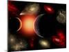 Artist's Concept of the Cosmic Wonders of the Universe-Stocktrek Images-Mounted Photographic Print