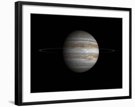 Artist's Concept of the Planet Jupiter-Stocktrek Images-Framed Photographic Print