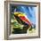 Artist's Conception of a Glider Train-Wilf Hardy-Framed Giclee Print