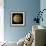 Artist's Depiction of a Gas Giant Planet Alone in Black Space-null-Framed Art Print displayed on a wall