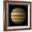 Artist's Depiction of a Gas Giant Planet Alone in Black Space-null-Framed Art Print