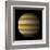 Artist's Depiction of a Gas Giant Planet Alone in Black Space-null-Framed Art Print