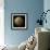 Artist's Depiction of a Gas Giant Planet in Interstellar Space with Three Orbiting Moons-null-Framed Art Print displayed on a wall