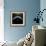 Artist's Depiction of an Earth-Like Planet with it's Orbiting Moon-null-Framed Premium Giclee Print displayed on a wall