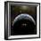 Artist's Depiction of an Earth-Like Planet with it's Orbiting Moon-null-Framed Premium Giclee Print