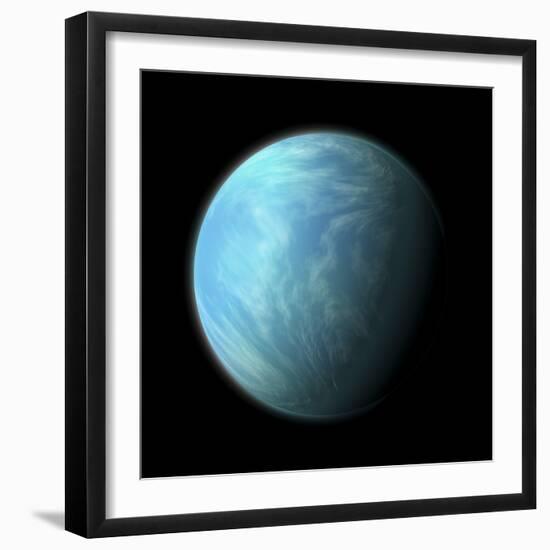 Artist's Depiction of Kepler 22B-null-Framed Art Print