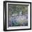 Artist's Garden at Giverny-Claude Monet-Framed Art Print