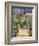 Artist's Garden at Vetheuil-Claude Monet-Framed Art Print