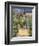 Artist's Garden at Vetheuil-Claude Monet-Framed Art Print