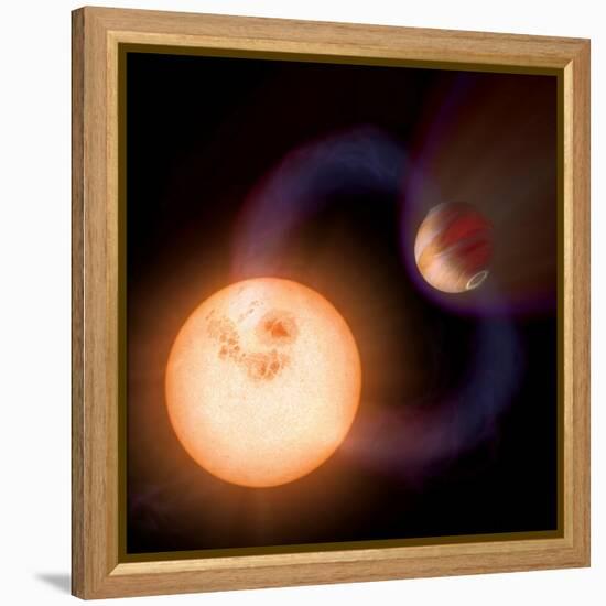 Artist's Impression of a Unique Type of Exoplanet-Stocktrek Images-Framed Premier Image Canvas