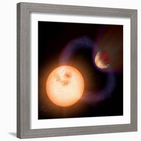 Artist's Impression of a Unique Type of Exoplanet-Stocktrek Images-Framed Photographic Print