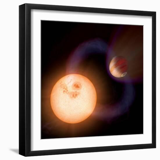 Artist's Impression of a Unique Type of Exoplanet-Stocktrek Images-Framed Photographic Print