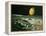 Artist's Impression of Jupiter Over Europa-Ludek Pesek-Framed Premier Image Canvas