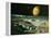 Artist's Impression of Jupiter Over Europa-Ludek Pesek-Framed Premier Image Canvas