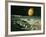 Artist's Impression of Jupiter Over Europa-Ludek Pesek-Framed Photographic Print