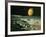 Artist's Impression of Jupiter Over Europa-Ludek Pesek-Framed Photographic Print