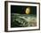 Artist's Impression of Jupiter Over Europa-Ludek Pesek-Framed Photographic Print