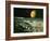 Artist's Impression of Jupiter Over Europa-Ludek Pesek-Framed Photographic Print