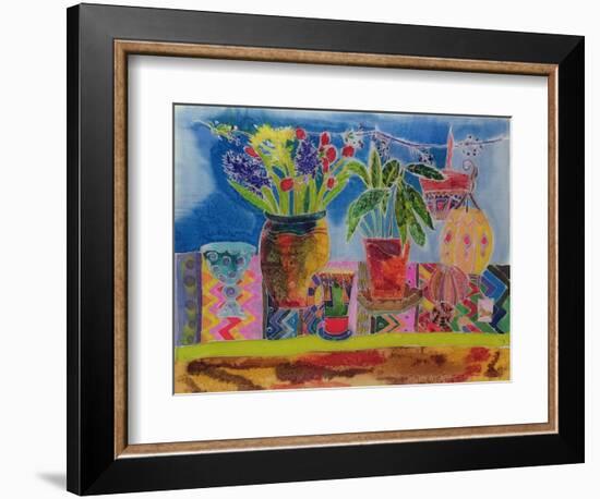 Artist's Sideboard, 2006-Hilary Simon-Framed Giclee Print