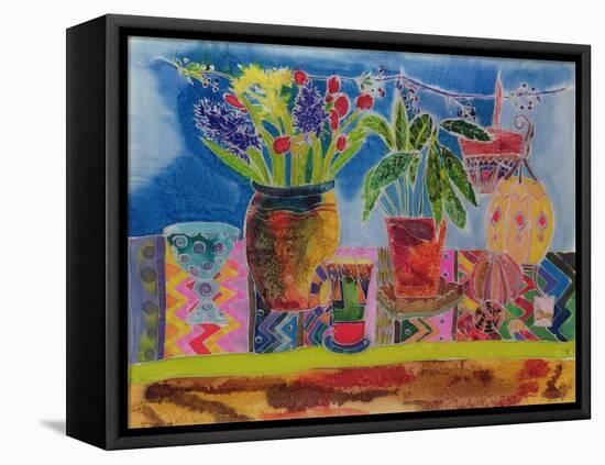 Artist's Sideboard, 2006-Hilary Simon-Framed Premier Image Canvas
