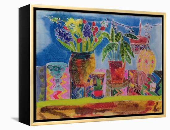 Artist's Sideboard, 2006-Hilary Simon-Framed Premier Image Canvas