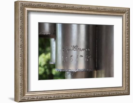 Artist's signature, Sibelius Monument, Sibelius Park, Helsinki, Finland, 2011-Sheldon Marshall-Framed Photographic Print