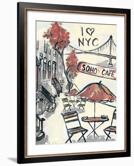 Artist's Soho-Edith Lentz-Framed Premium Giclee Print