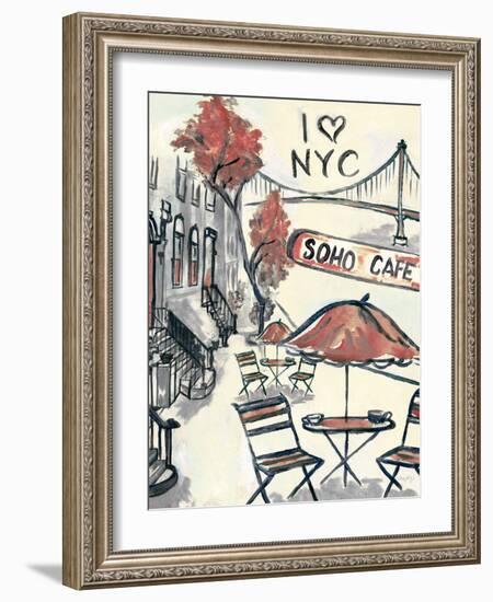 Artist's Soho-Edith Lentz-Framed Art Print