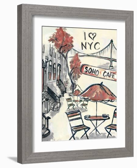 Artist's Soho-Edith Lentz-Framed Art Print