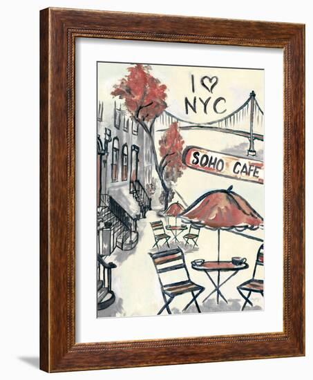 Artist's Soho-Edith Lentz-Framed Art Print