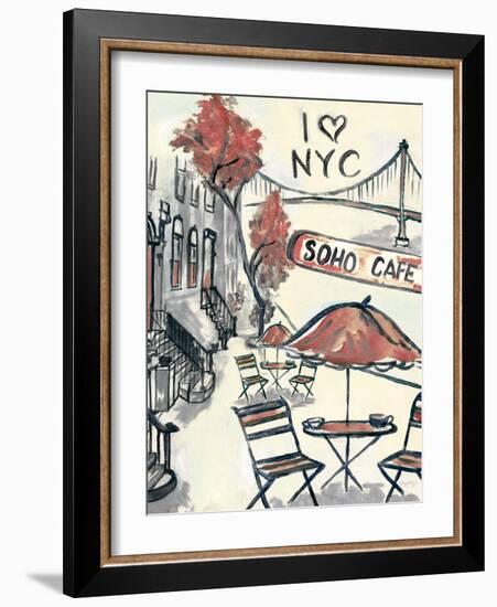 Artist's Soho-Edith Lentz-Framed Art Print