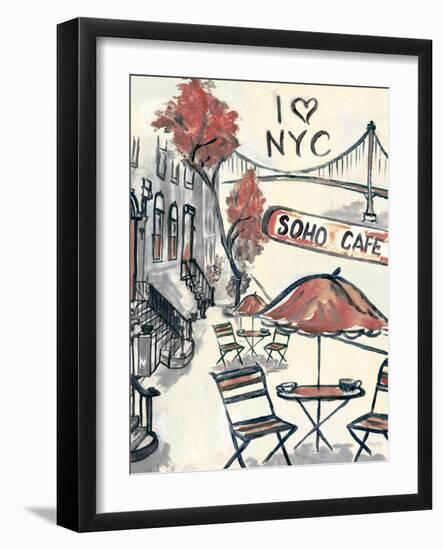 Artist's Soho-Edith Lentz-Framed Art Print